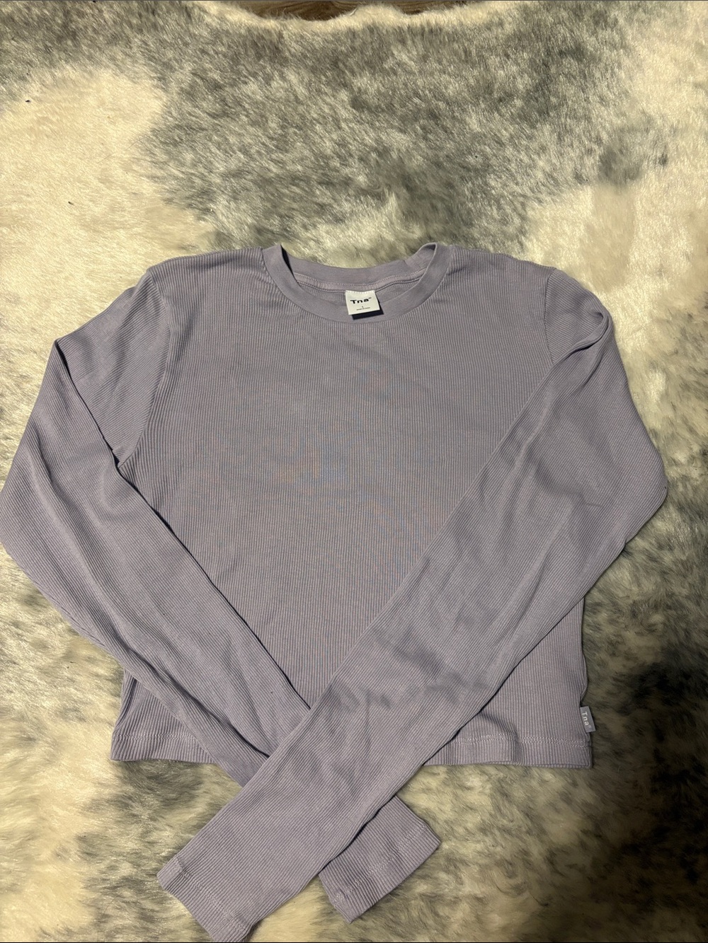 TNA Ribbed Long Sleeve Shirt